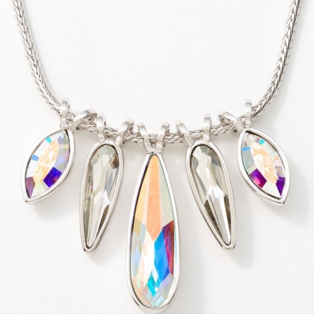 Touchstone Crystal Swarovski Time To Change Necklace (RETIRED, VERSATILE) - Picture 3 of 7